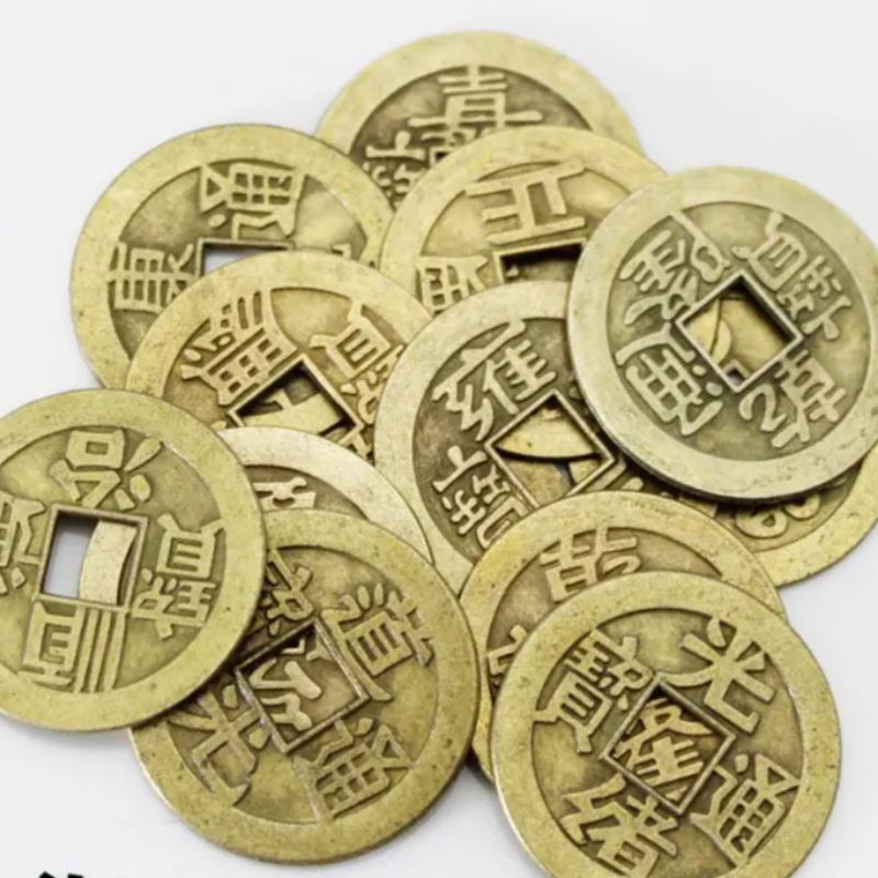 pis bolong/uang kepeng asli cina di jual per 20 ,brgnya tipis