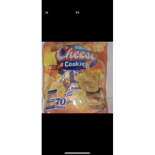 

Naraya Salted Cheese Cookies isi 70pcs
