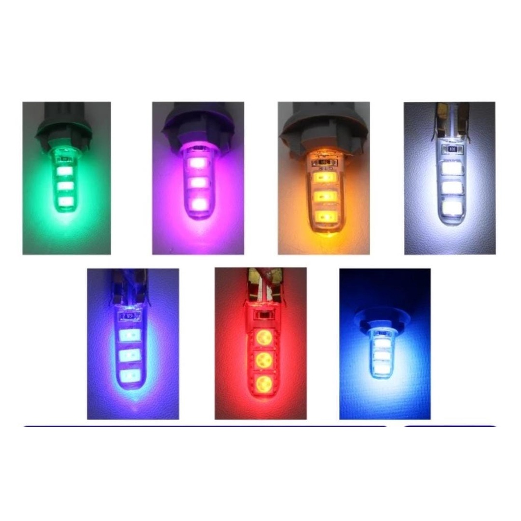 MURAH MERIAH LED T10 JELLY MODE NYALA DIAM LAMPU SEIN KOTA MOTOR MOBIL