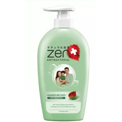 ZEN ANTIBACTERIAL BODY WASH PUMP 480ML