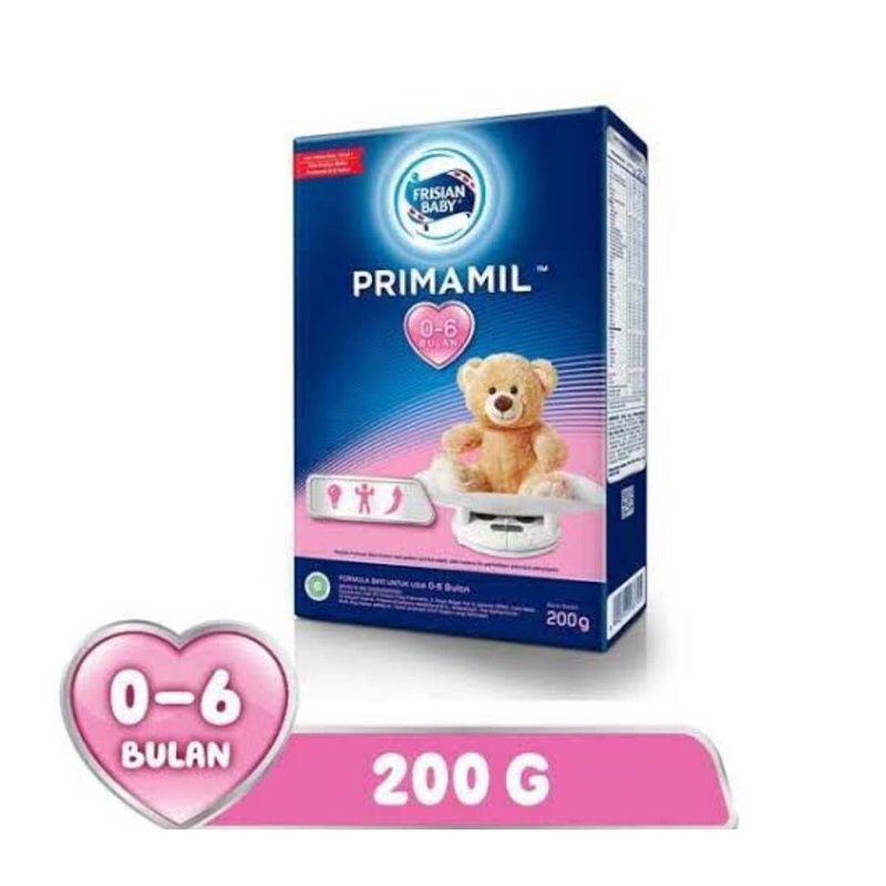 FRISIAN FLAG PRIMAMIL 0-6 BULAN 200 GR