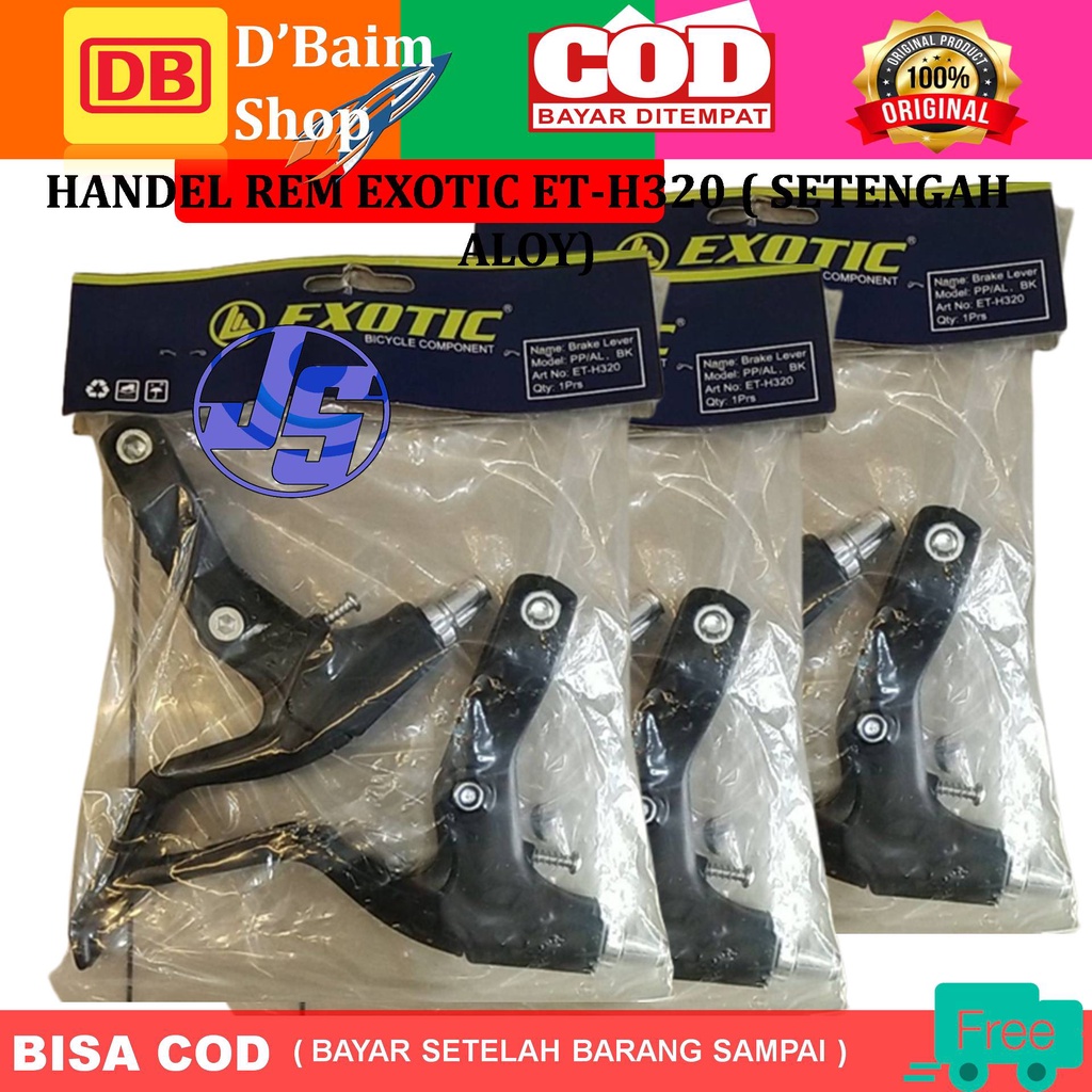 Handel Rem Sepeda Exotic Super Murah Setengah Aloy ET-H320