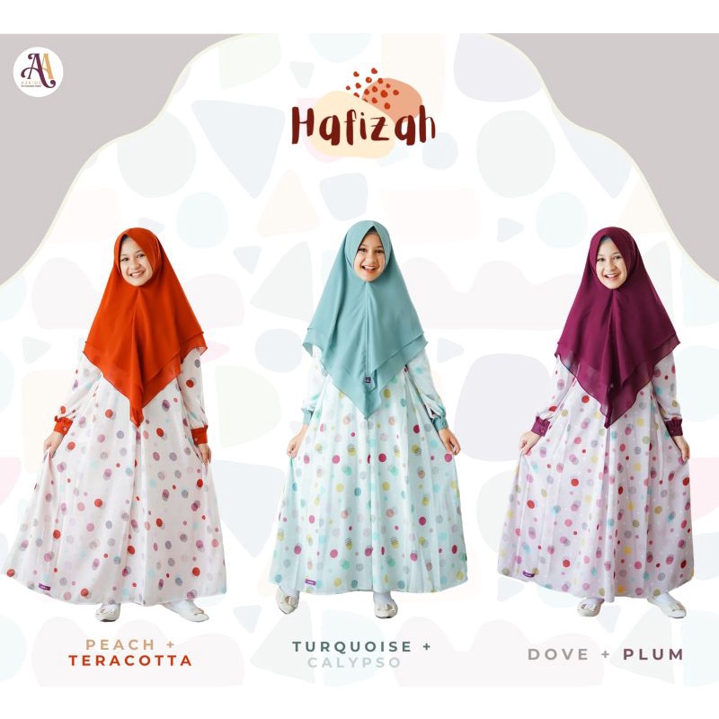 Gamis Anak Hafizah by A2kids