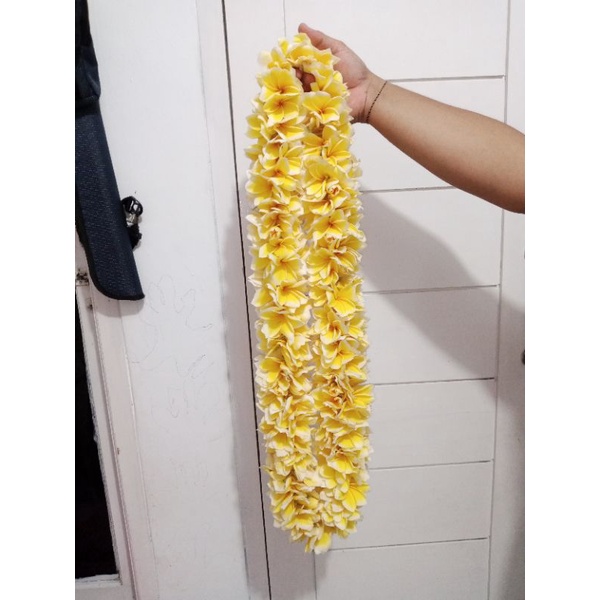 kalung kamboja asli (kamboja bali/kuning)