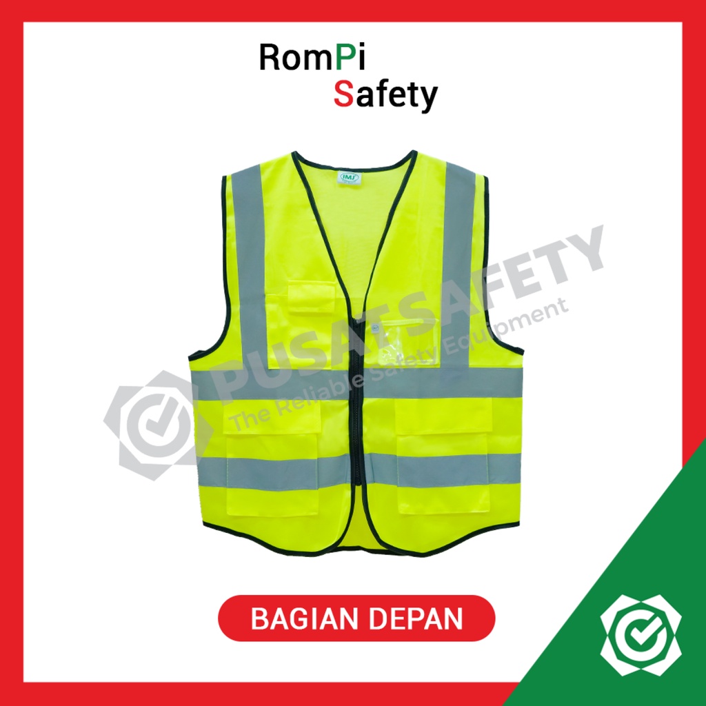 Rompi Safety Proyek ID Holder Polyster TBL IMJ