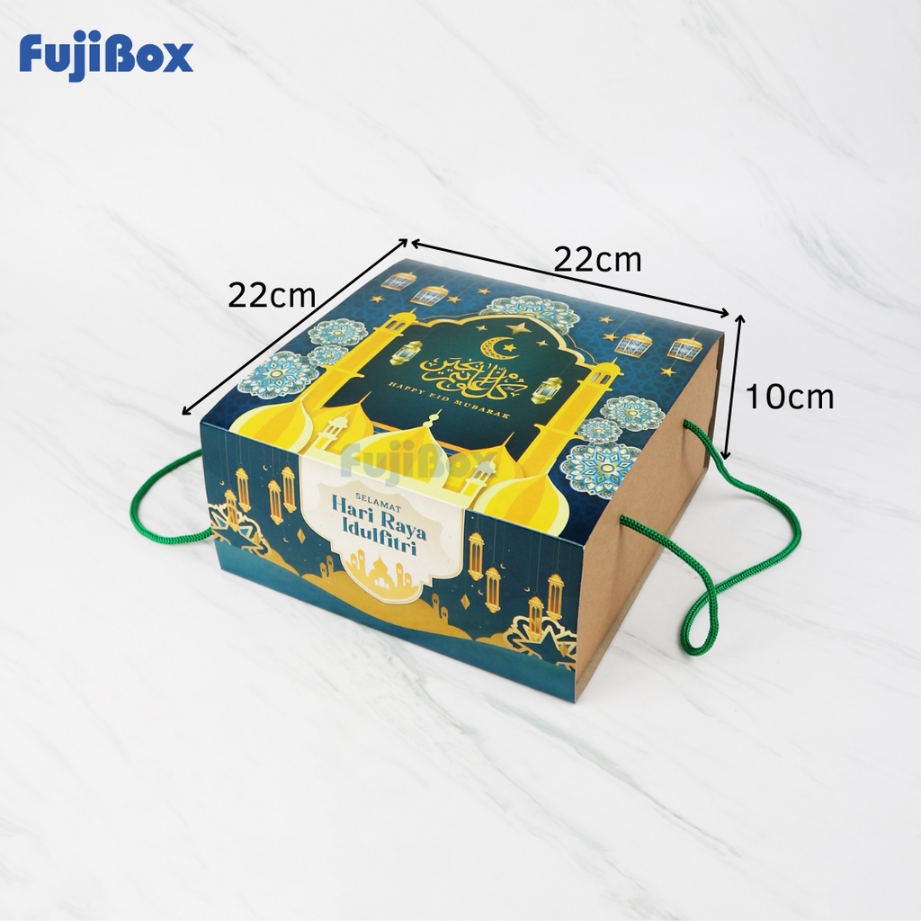 Jual Box Kotak Tali Hampers Lebaran Fujibox 22 X 22 X 10 10 Pcs Shopee Indonesia