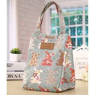 Model Korea Tas Bekal Lunch Bag dengan pelapis penahan suhu makanan