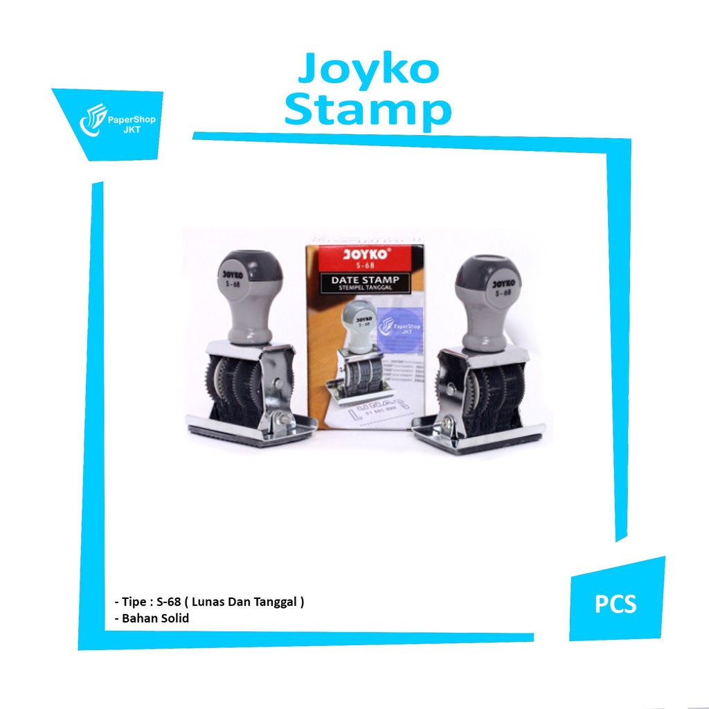 

JOYKO - Stampel S-68 Lunas & Tanggal - Pcs