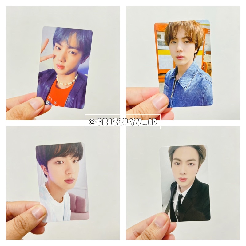 PHOTOCARD ALBUM DVD OFFICIAL JIN BTS BUTTER PERSONA BE