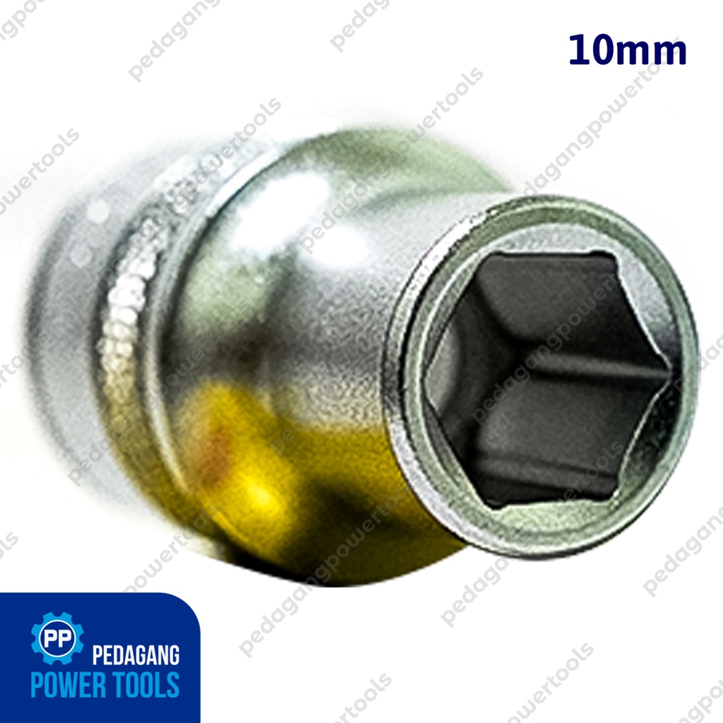 TEKIRO MATA SOK 1/2&quot; INCH 10 MM ANAK SOCK 6PT KUNCI SOCKET WRENCH HEX