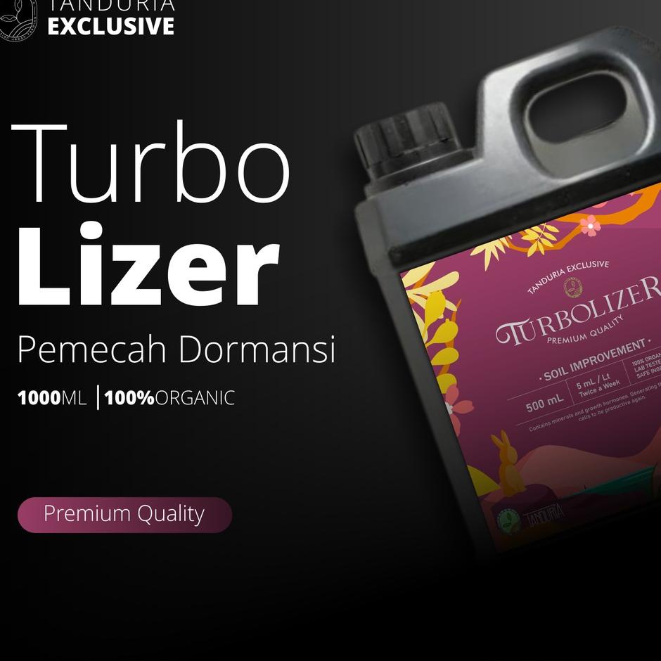 ⚡COD⚡ TANDURIA - Serum Pertumbuhan TURBOLIZER Tunas dan Batang pada Tanaman Hias 1 liter