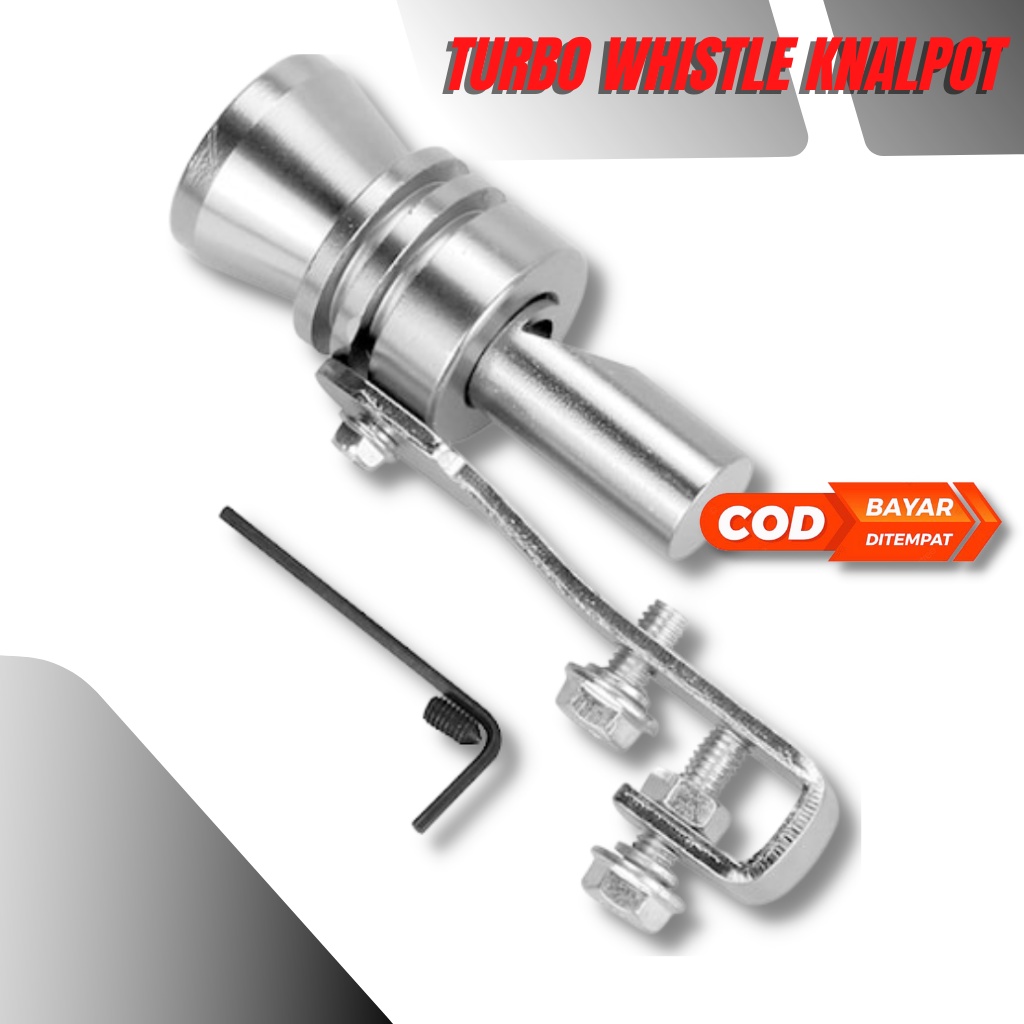 Penyiul Peluit Turbo Whistler Muffler Knalpot Mobil Motor