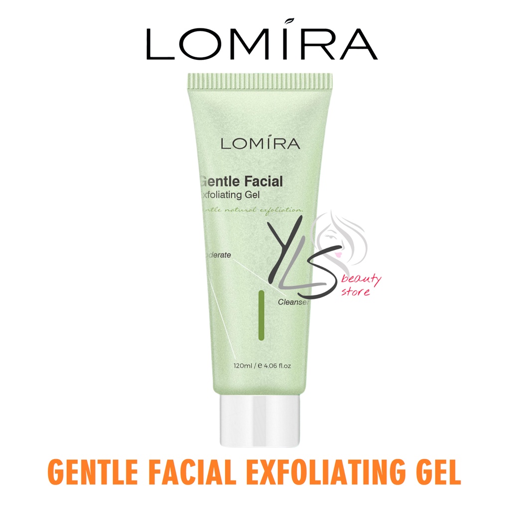 LOMIRA GENTLE FACIAL EXFOLIATING GEL - TERDAFTAR BPOM - FACIAL GEL LOMIRA MURAH