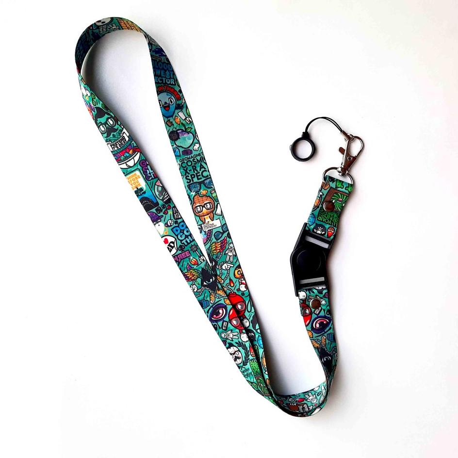 

Update Gantungan ID Card Lanyard printing Motif - Doodle ( Real pick )