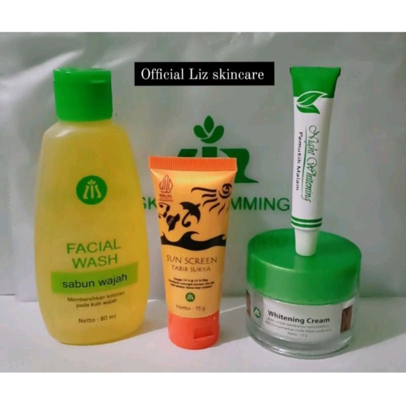 Lis skincare paket pemutih salep Tanpa sensi skin