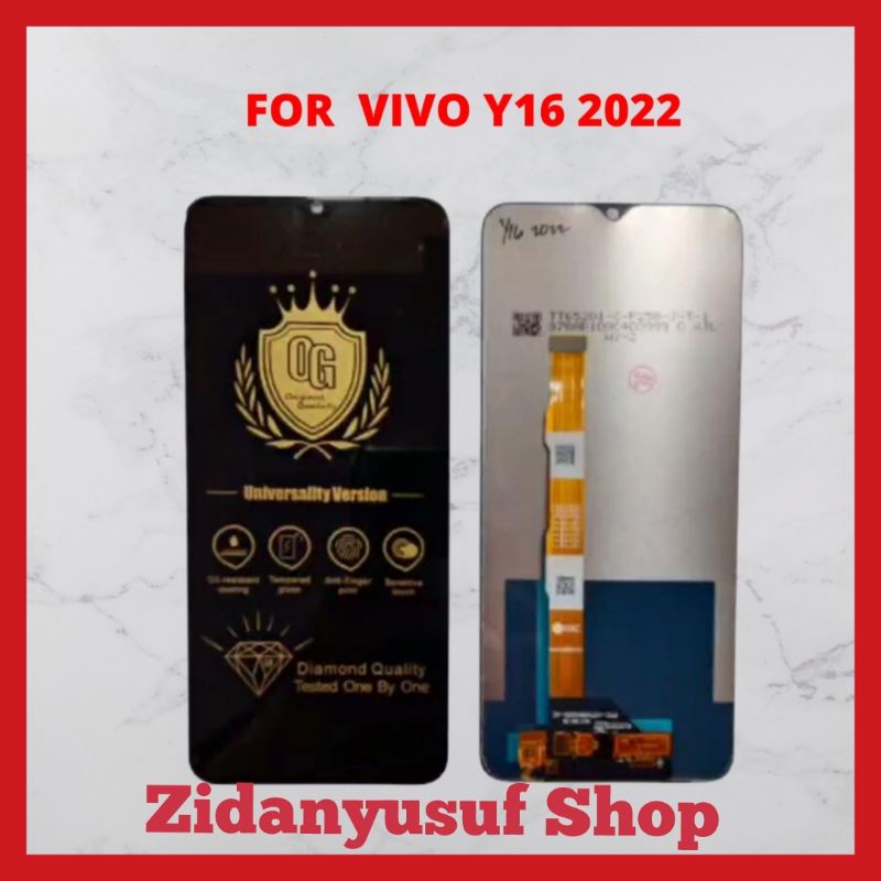 LCD TOUCHSCREEN VIVO Y16 FULLSET ORIGINAL