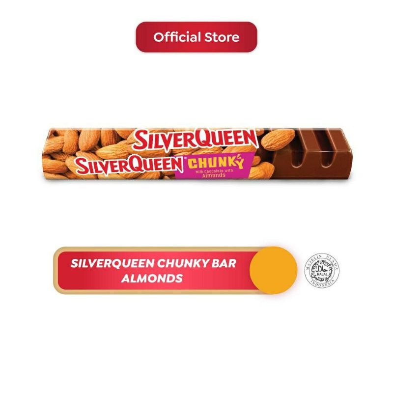 Coklat SilverQueen Chunky Bar 95Gr Coklat SilverQueen 95Gr Coklat Silver Queen 95Gr Coklat Delfi 95Gr Coklat Valentine Coklat Murah Hadiah Wisuda Hadiah Valentine Kado Wisuda Kado Valentine Hadiah Ultah Kado Ultah