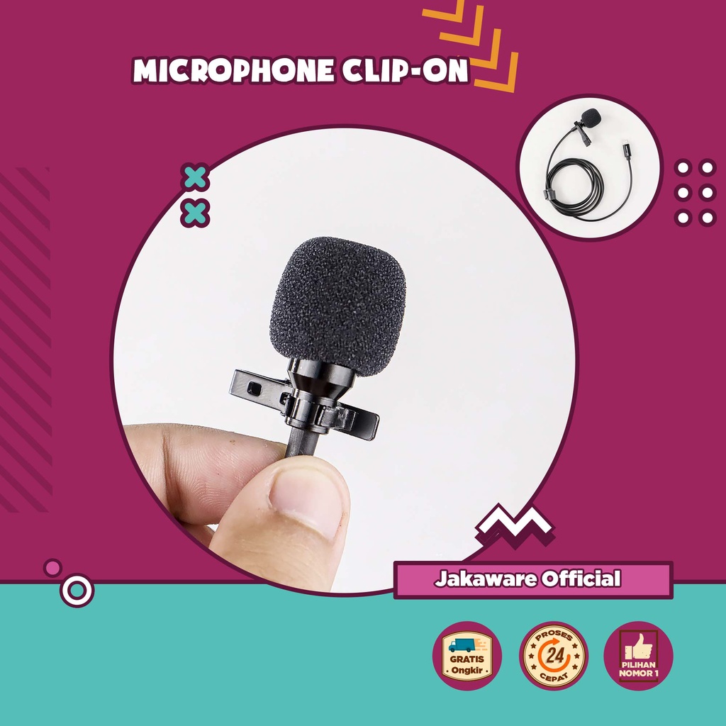 MICROPHONE CLIP-ON LIGHTNING PLUG LAVALIER IPHONE VLOG VLOGER YOUTUBER MIKROFON MIKROPON MIC KLIP VL