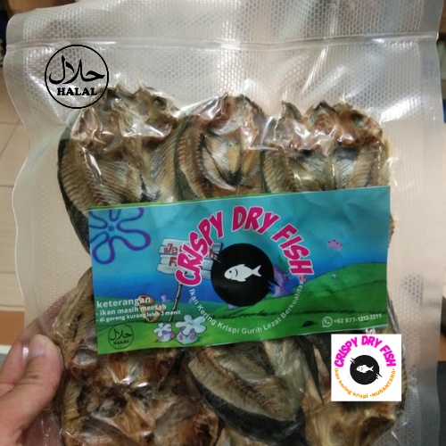 

IKAN TAWAR MUJAER GIF KERING BELAHAN | KERING GURIH KRISPI