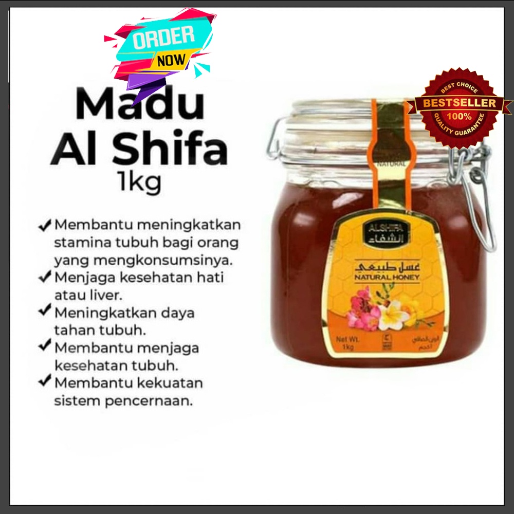 

Alshifa 1kg | Al Shifa 1kg | Alshifa Madu Arab Original Madu Al Shifa 1KG Madu Natural Honey al shifa