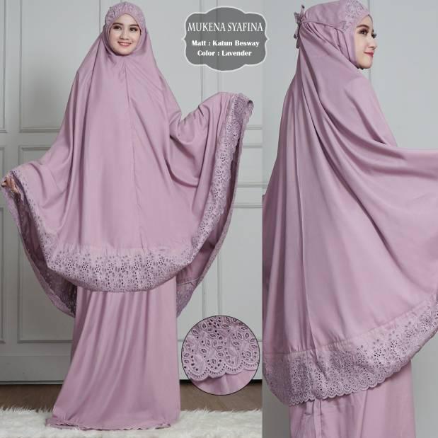 {SSU.20Ja23l} GSL Mukena Dewasa Siti Khadijah Jumbo Ori Perlengkapan Shalat Mukenah Khodijah Pastele