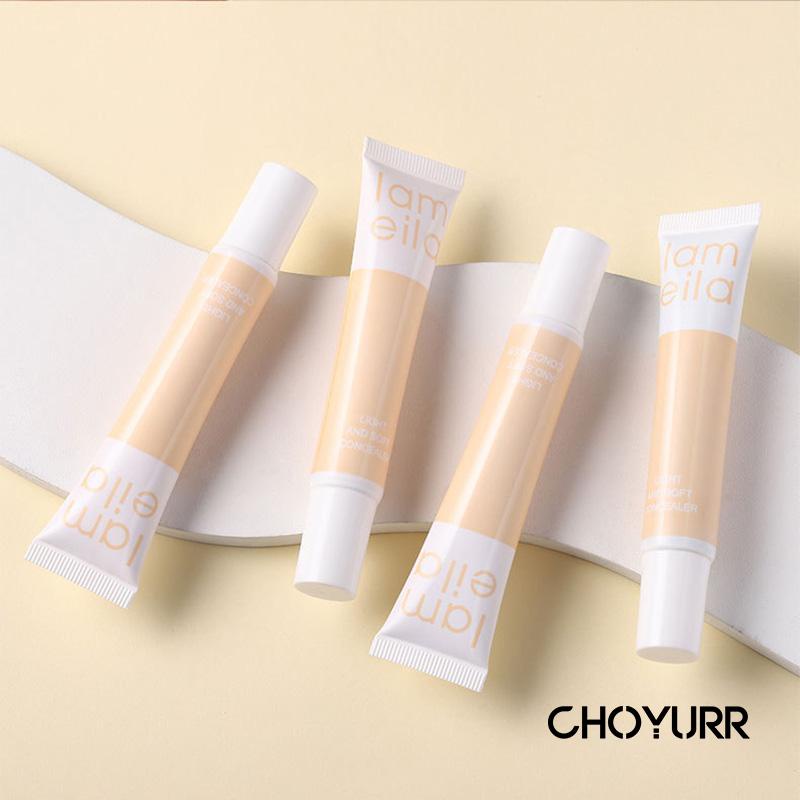 【COD】Concealer Foundation Menyamarkan Pori-Pori Menyamarkan Bekas Jerawat Light Soft Concealer Kontrol Minyak Pelembab Tahan Air Makeup Alami -CH