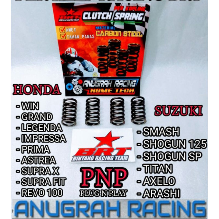 PER KOPLING RACING BRT GRAND LEGENDA PRIMA SUPRA X WIN ASTREA SUPRA FIT REVO LAMA  IMPRESSA FIT X SU