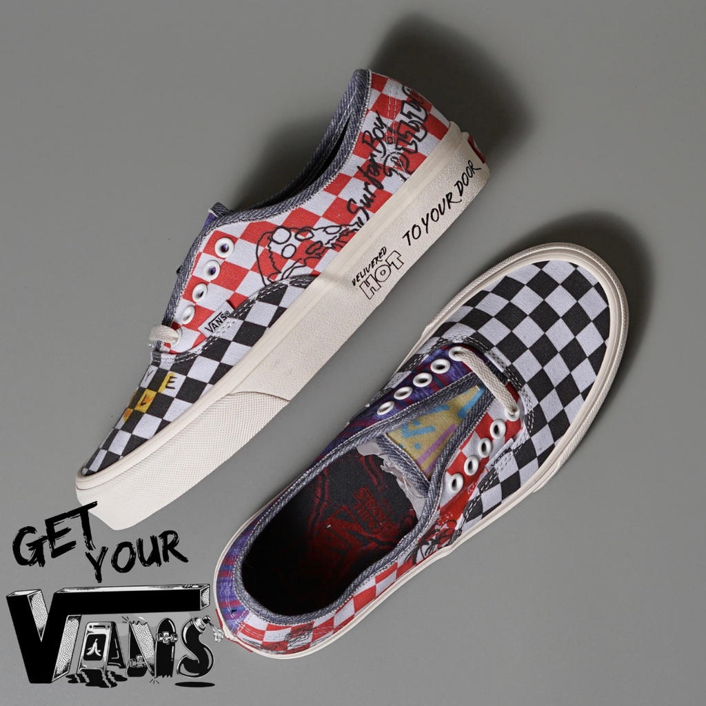 Vans Authentic x Stranger Things Hellfire Club Original 100% Bnib