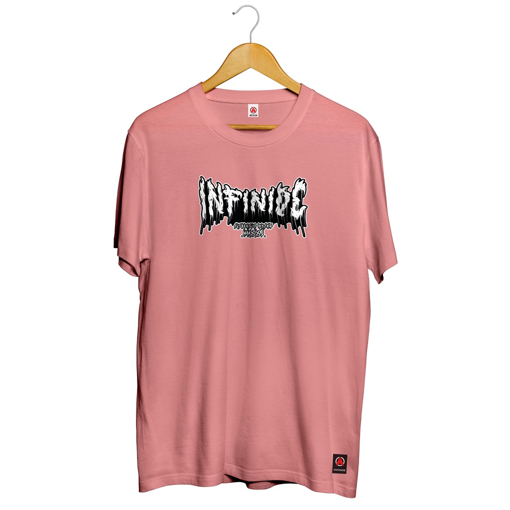 Infinide T-Shirt Original AUTHENTIC 1.2 Kaos Distro Limited Edition Cotton Combed 24s Premium