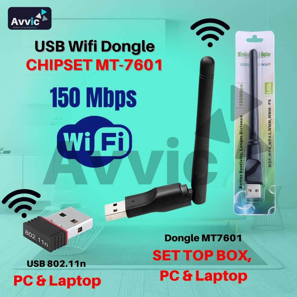 Jual USB Wifi Set Top Box Antena Dongle / STB PC Laptop Penguat Signal