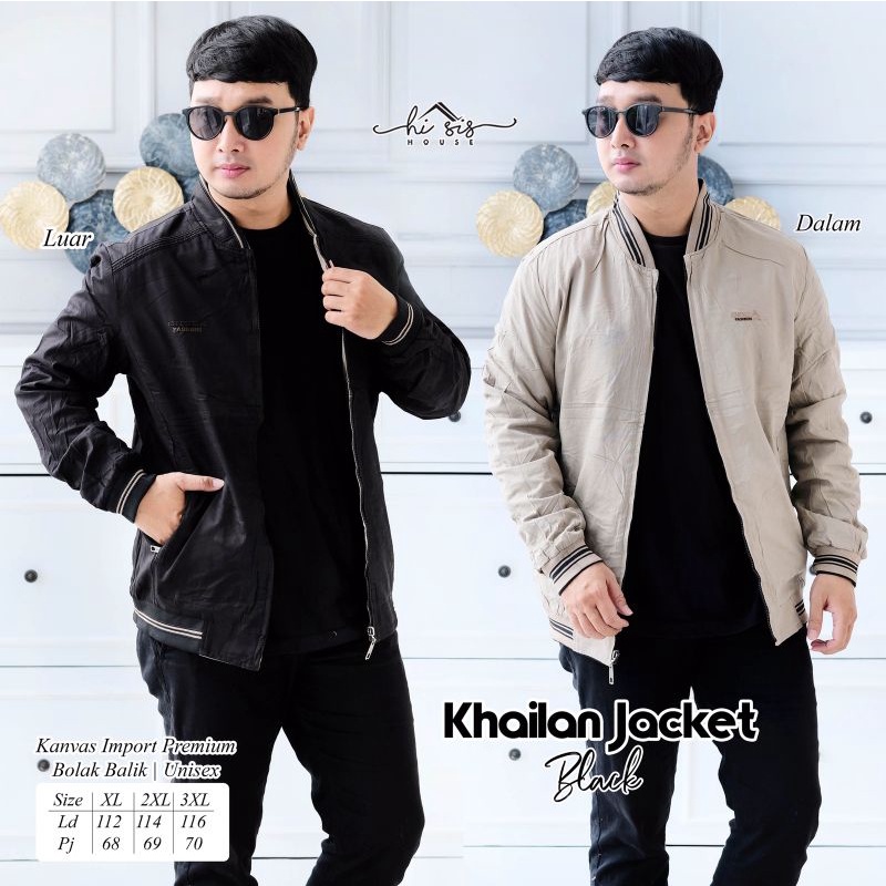 KHAILAN JACKET // DANY JAKCET BY HI SIS • Unisex Bolak Balik | Kanvas Import