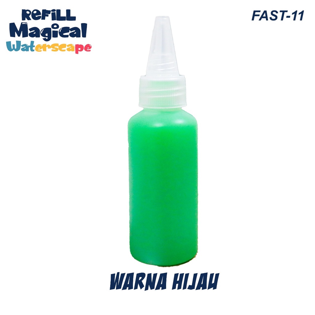 Reffil Mainan Edukasi Anak Magical Waterscape Gel dan Serbuk Penggumpal Edukatif