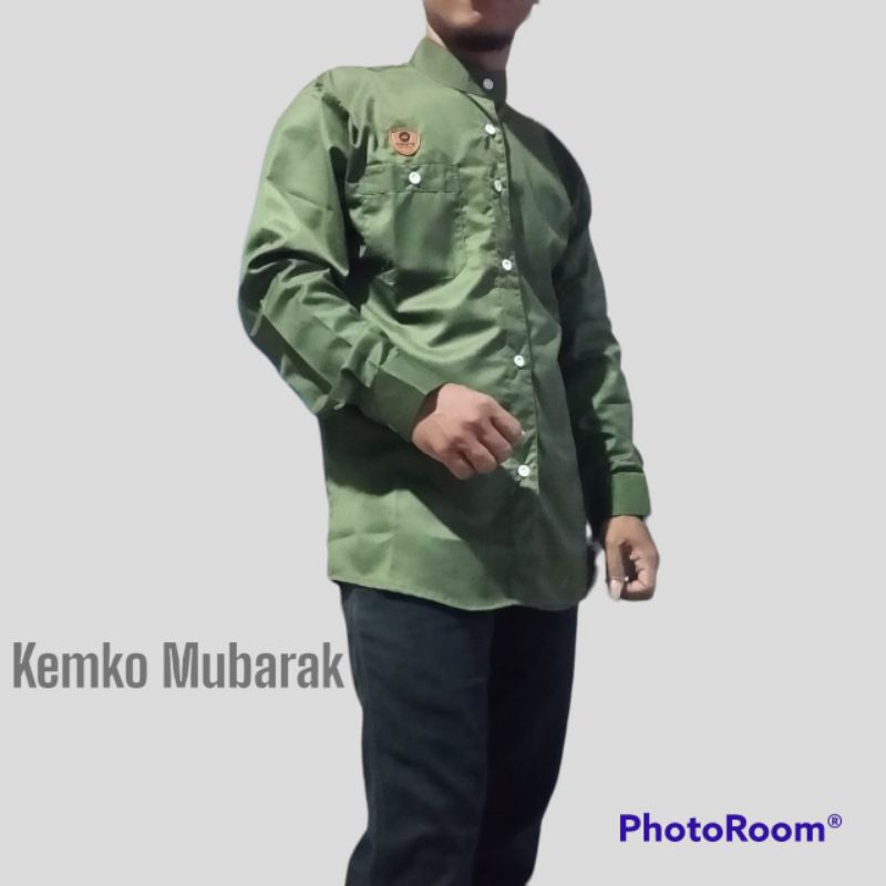 Baju Koko Kurta,Baju Lebaran Dewasa Lengan Panjang