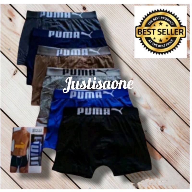 PROMO!! 1 pack isi 3 Celana dalam pria Boxer