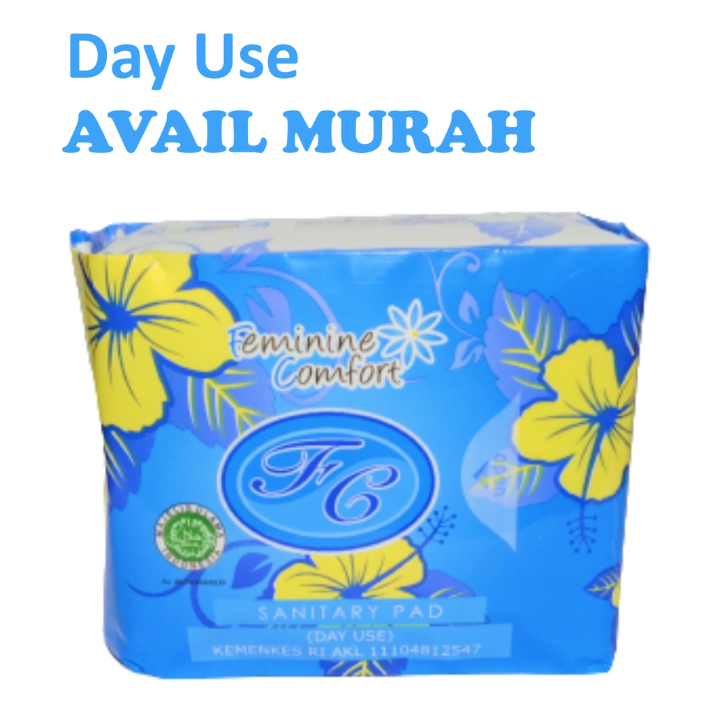 Pembalut Day Use Avail Biru Perbungkus