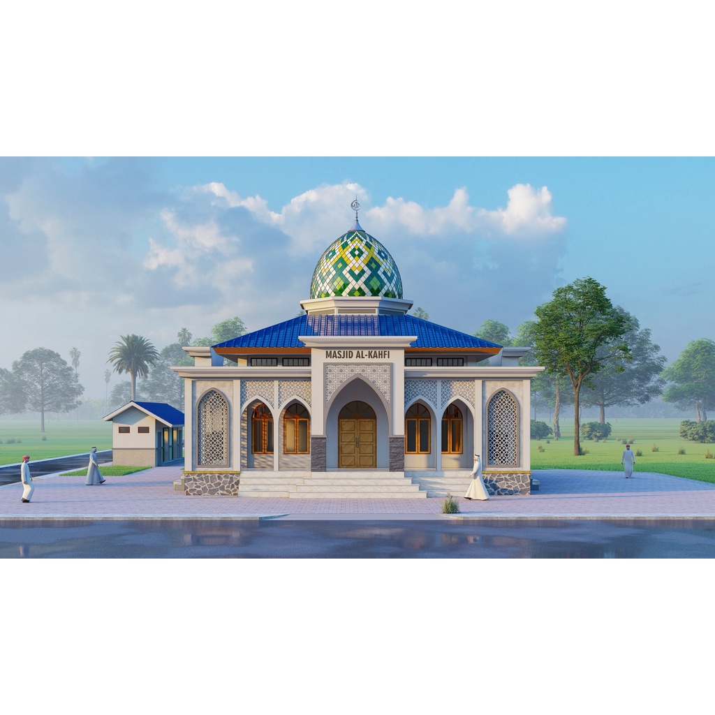 

GAMBAR KERJA DESAIN MASJID UKURAN 14x14