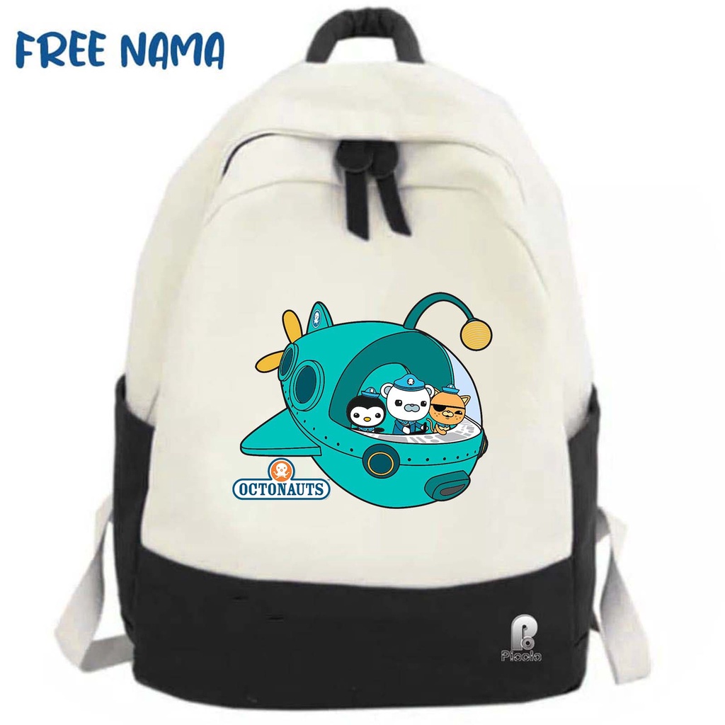 TAS BACKPACK ANAK SEKOLAH MOTIF OCTONAUTS UNISEX