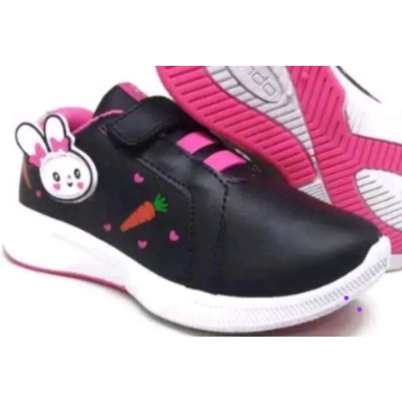 SEPATU ANDO ANAK WANITA/ ELINA VELCRO  / CUTE BUNNY / LILY MERMAID / MINICORN / FEBE / LILY FLOWER