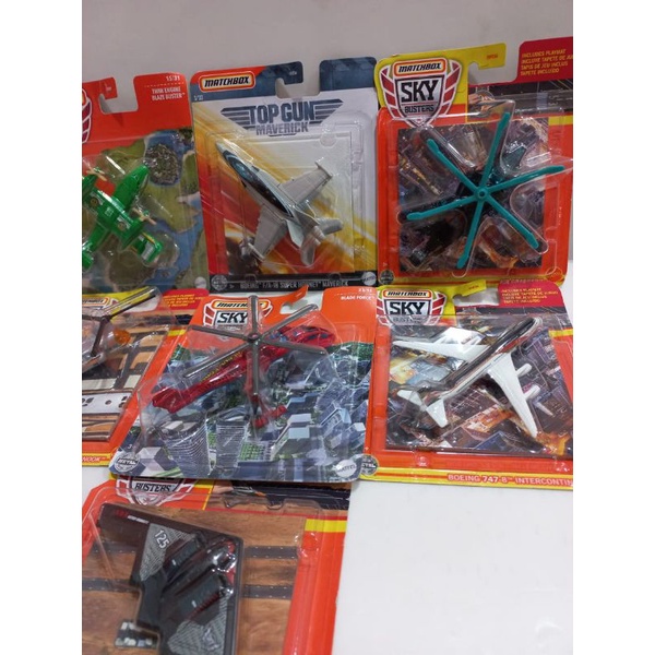 Matchbox Sky Busters - Mainan Pesawat Diecast Matchbox