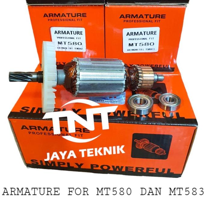 Armature / Angker Maktec Mt580 Mt583 / Armature Mt 580 583 Merk Tnt