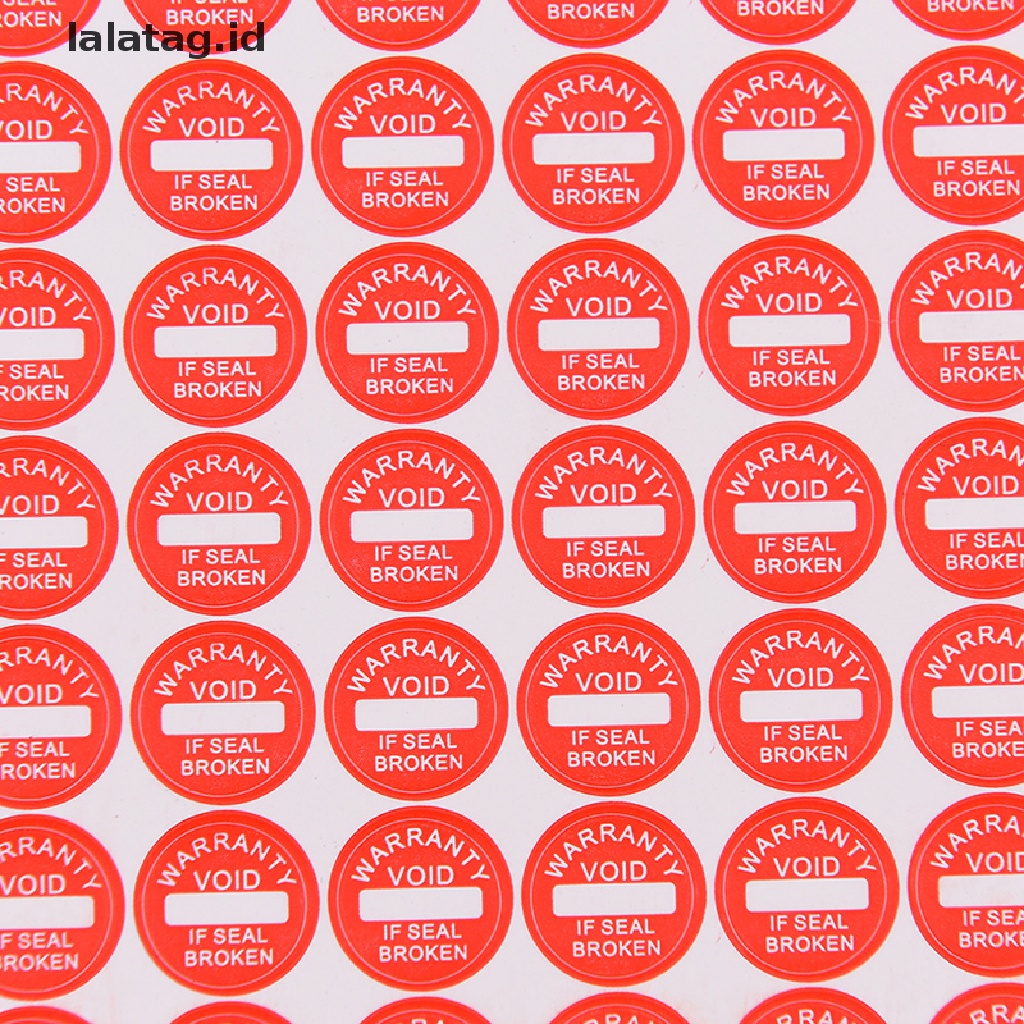 [lalatag] 208pc 10mm Garansi fragile seal label er universal Bergaransi VOID er [ID]