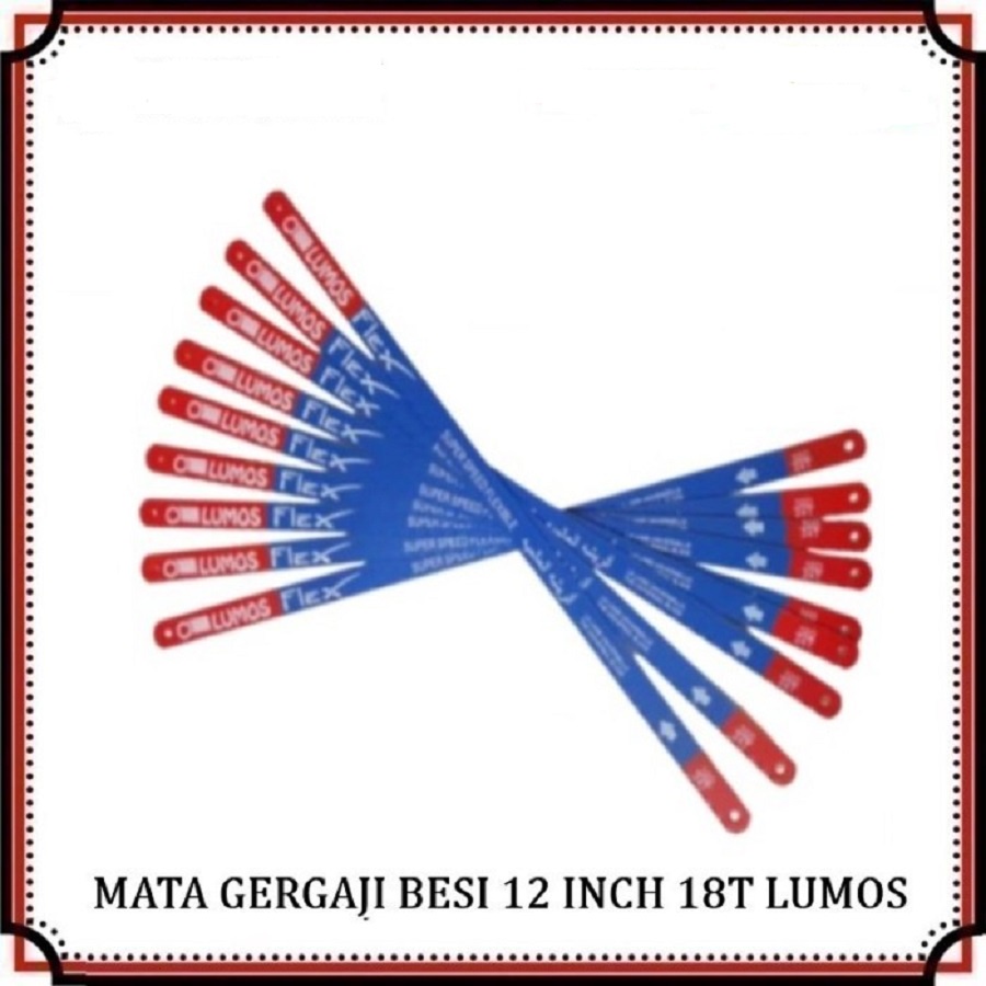 Mata Gergaji Lumos Flex 18T Mata Potong Besi Flexible 12 inch 30 cm