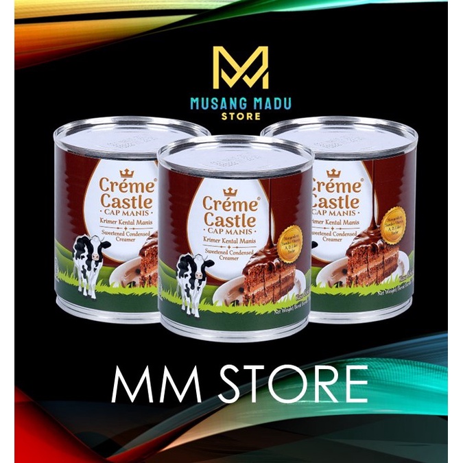 

KRIMER KENTAL MANIS CREME CASTLE COKLAT 500 Gram Creamer Kental Manis Cream Castle Rasa Coklat 500 Gram