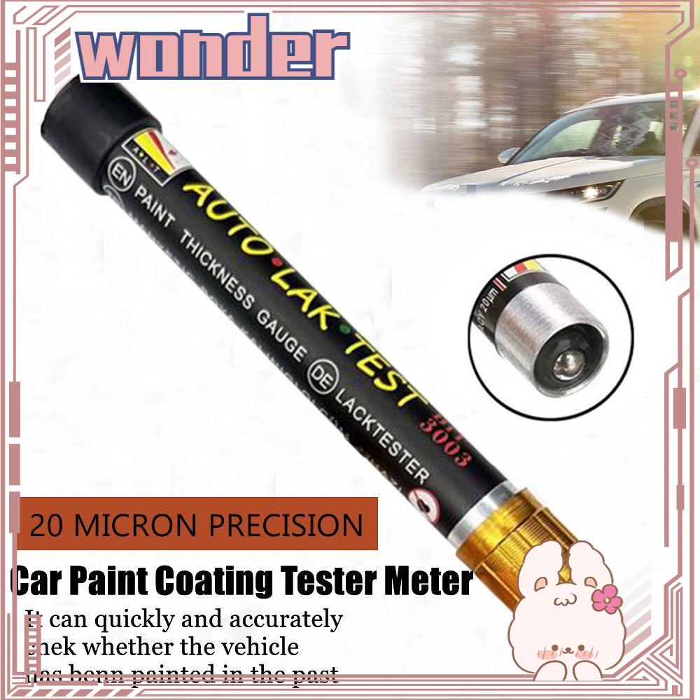 Wonder Car Paint Coating Tester Meter Thickness Gauge Tester Digital Alat Ukur Cat Pelapis Mobil Untuk Mobil Bubuk Film Cat Automoblie Alat Ukur Pengukur Ketebalan