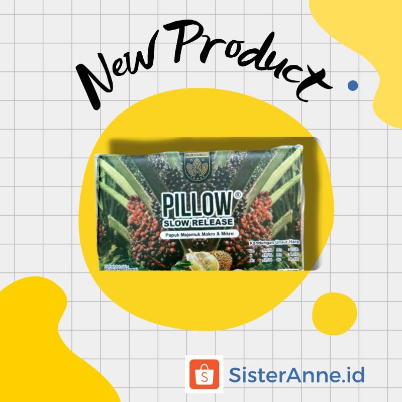 EF PILLOW SLOW RELEASE PUPUK ORGANIK 1 BOX ISI 10 SACHET
