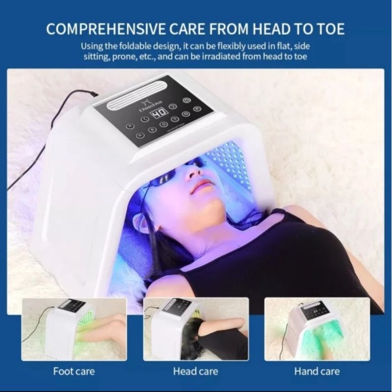 PDT MASK LED 7 COLOR WITH NANO SPRAY