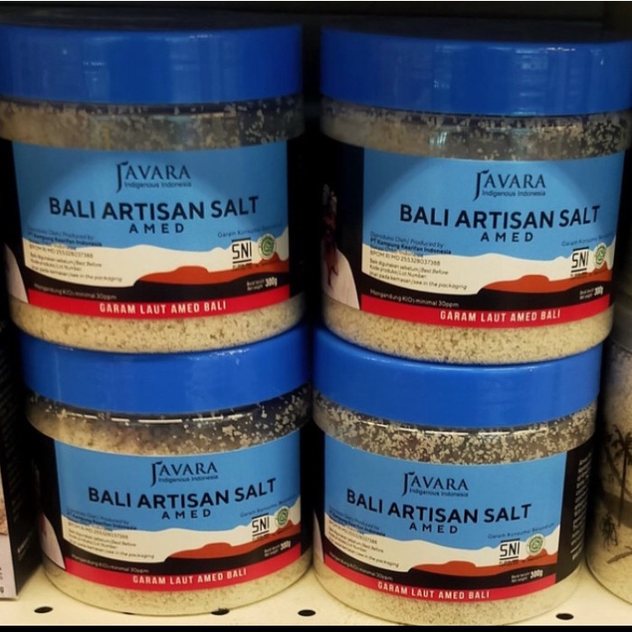 

Javara sea salt amed bali 300gr garam laut