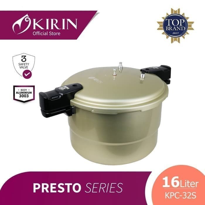 Presto Kirin Kpc32S - Panci Presto 16 Liter