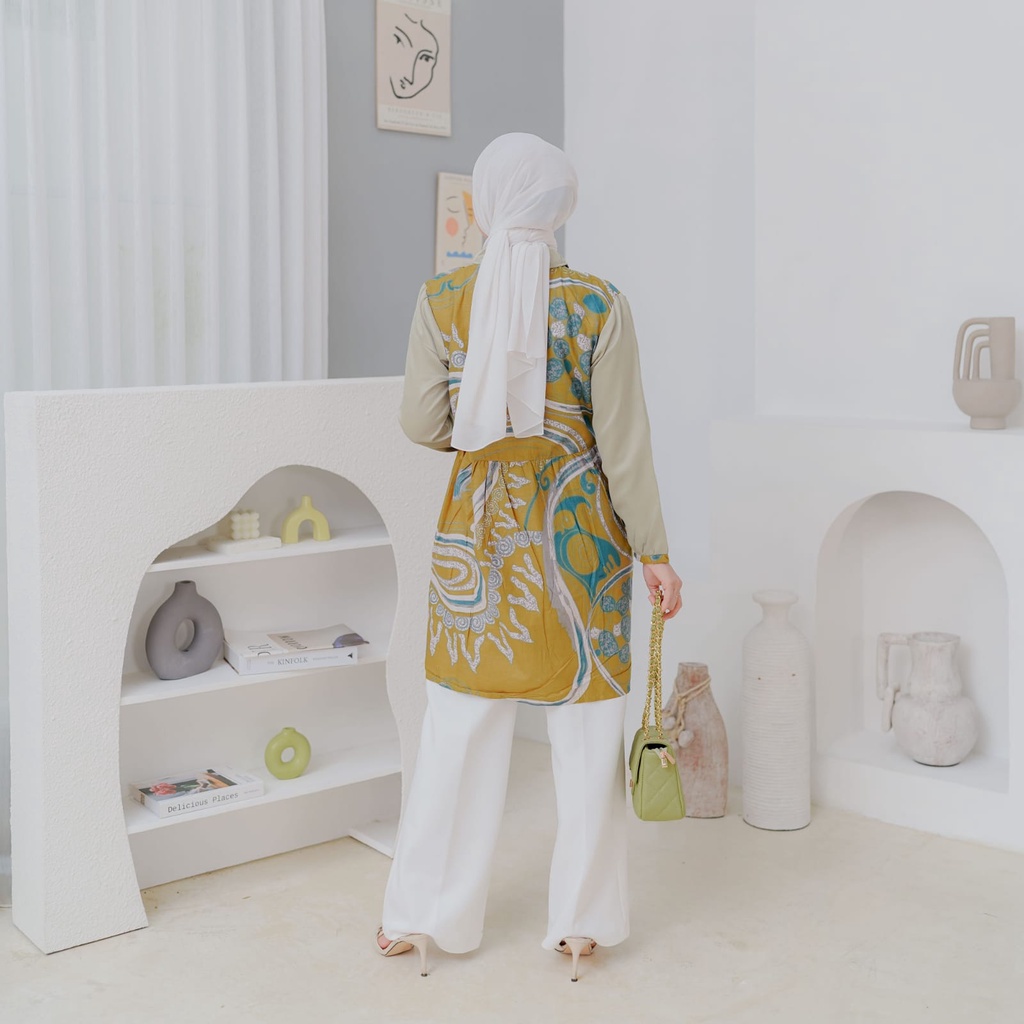 Baju Wanita Atasan Batik Blus Wanita Best Seller Hot Item