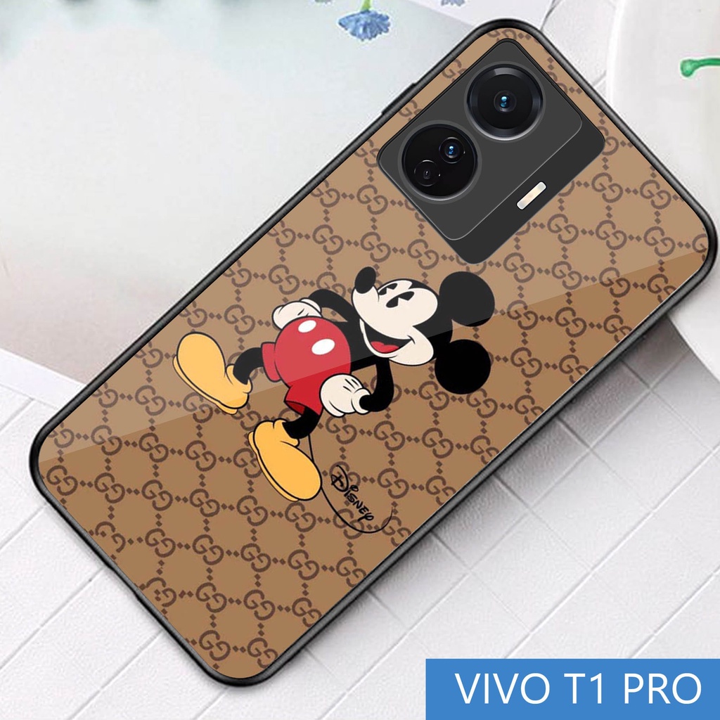 Softcase Glass [S37] VIVO T1 PRO - casing pelindung - VIVO T1 PRO - pelindung handphone - VIVO T1 PR